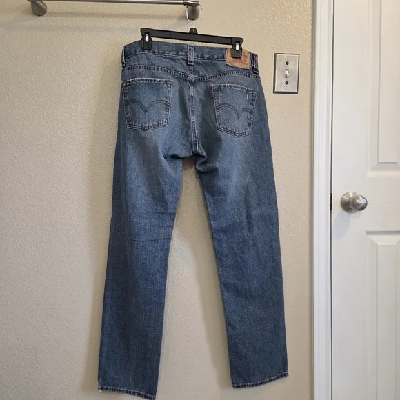 Men Levi's 511 Skinny Blue Jeans 34W x 30L - Picture 3 of 8